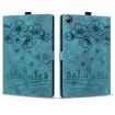 Samsung Galaxy Tab A8 X200 Sakura Cat Leather Case (Green) - 2