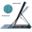 Samsung Galaxy Tab A8 X200 Sakura Cat Leather Case (Green) - 5
