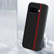 Pixel 9a Ultra-thin Carbon Fiber Texture Case (Black Yellow) - 5