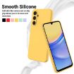 Samsung Galaxy A16 5G Yellow Liquid Silicone Dropproof Case - 3