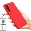 Samsung Galaxy A56 5G Red Liquid Silicone Dropproof Case - 2