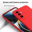 Samsung Galaxy A56 5G Red Liquid Silicone Dropproof Case - 4