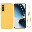 Samsung Galaxy A56 5G Yellow Silicone Dropproof Full Coverage Case - 1