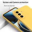 Samsung Galaxy A56 5G Yellow Silicone Dropproof Full Coverage Case - 4