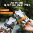 DJI Mini 4 Pro Sunnylife SJ711 Blade Holder Propeller Guard (Orange) - 3