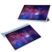 Samsung Galaxy Tab S9+ Ice Blue Acrylic Leather Case, 3-Fold - 4
