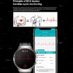 MT200 1.43" AMOLED Smart Watch, ECG/Temp/Glucose Monitoring, Silver - 5