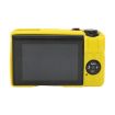 Yellow Soft Silicone Case with Lens Cover for Canon PowerShot G7 X Mark II - 3