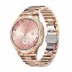 AK53 IP67 Smart Watch, BT5.2, Voice Call & Health, Gold Strap - 1
