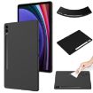 Samsung Galaxy Tab S9+ Black Silicone Shockproof Tablet Case - 1