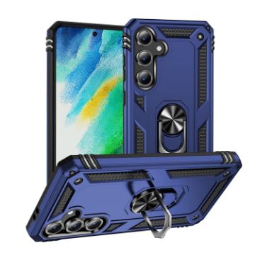 Samsung Galaxy S24 FE 5G Shockproof Blue TPU + PC Case - 1