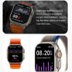 S800 Ultra Max Smart Bracelet, 1.5" Smart Watch, Bluetooth Call, Orange - 3