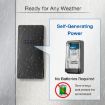 One to Two Wireless Doorbell & Elderly Pager, UK Plug (Black) - 3