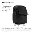 Cwatcun D93 Camera Bag Canvas Shoulder Bag, 21x14x30cm Black - 3