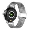 CF32 Lady Smart Watch, Steel Band, 100+ Sports Modes, Silver - 3