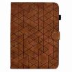 Samsung Galaxy Tab A8 2022 Leather Case, Rhombus TPU, Brown - 2