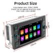 Ford Transit 7" Android Nav Machine WiFi/GPS/RDS 2GB+32GB Black - 2
