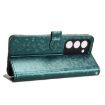 OPPO A5 5G/4G Green Honeycomb Leather Phone Case - 5