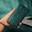 OPPO A5 5G/4G Green Honeycomb Leather Phone Case - 6
