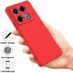 Infinix GT 20 Pro Red Full Coverage Liquid Silicone Phone Case - 2