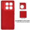 Infinix GT 20 Pro Red Full Coverage Liquid Silicone Phone Case - 6