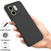 Infinix Smart 9 Black Liquid Silicone Dropproof Full Coverage Case - 2