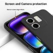 Infinix Smart 9 Black Liquid Silicone Dropproof Full Coverage Case - 4
