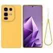 Infinix Note 50s Yellow Silicone Dropproof Full Coverage Case - 1