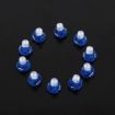 10PCS 2W T4.2 Wedge LED Dashboard Gauge Bulbs (Blue) - 2