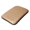 Universal Automotive Armrest Mats - Gold, 29.5x21cm Cushion Cover - 2