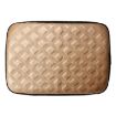 Universal Automotive Armrest Mats - Gold, 29.5x21cm Cushion Cover - 6