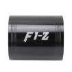 F1-Z Car Universal Supercharger Dual Turbine Air Intake Kit (Black) - 3