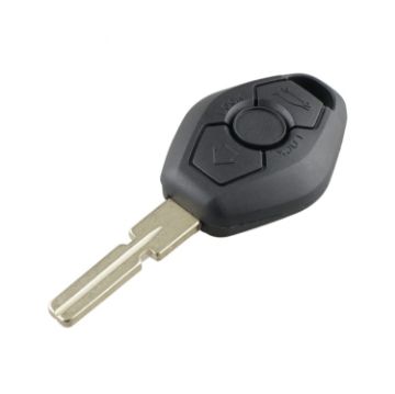 BMW 1/3/5/6/7 Series & X3/X5/Z3/Z4 Key Case, HU58 Blade, No Battery - 1