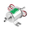 HEP-02A 12V Universal Inline Low Pressure Car Fuel Pump - Silver - 2