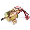 HEP-02A 12V Universal Inline Low Pressure Car Fuel Pump - Silver - 3