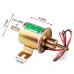 HEP-02A 12V Universal Inline Low Pressure Car Fuel Pump - Silver - 4