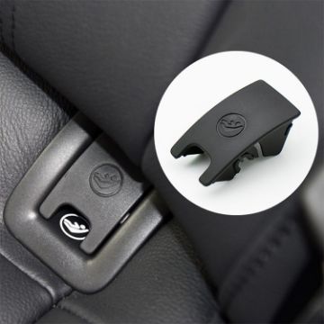 Audi A4 2009-2016 Black Isofix Child Seat Rear Cover - 1