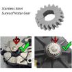 Mercedes/BMW Sunroof Motor Gear, 18 Teeth, W204/W212/W221/W164/F10 - 4