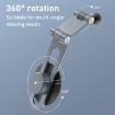 MOMAX CM21E INVISIBLE MOUNT Aluminum Folding Bracket - Grey - 4