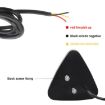 Mountain Bike X Triangle Pilot LED Tail Light - Black - 3