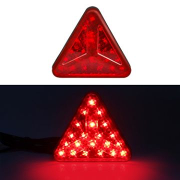 Bicycle/Mountain Bike Y Triangle Red LED Tail Light - 1