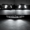 H11 DC12V 7.8W Car LED Fog Light Pair - White Light - 6