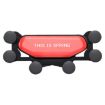 Red Six-Claw Gravity Phone Holder Bracket for Car Air Outlet - 2
