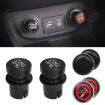 Car Cigarette Lighter Dust Cover Plug - 2 PCS/Set - 1