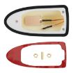 Carbon Fiber Black Universal Shark Fin Car Antenna Aerial - 6