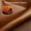 Hallmo Leather Key Cover for Land Rover Discovery 5 B Style Brown - 4