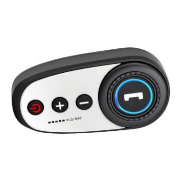 K10 Bluetooth Helmet Headset with White Hidden Microphone - 1