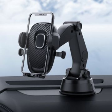 360 Rotating Suction Cup Phone Holder for Cars - 1