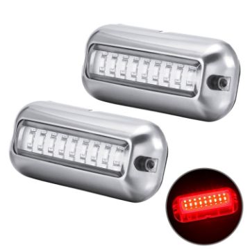 MK-027 Yacht 10-30V 27LED Waterproof Underwater Light (Red) - 1