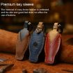 Mercedes-Benz Old Style Car Leather Key Cover (Blue) - 5
